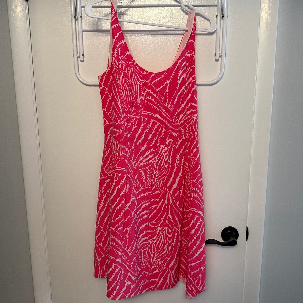 Lilly Pulitzer Pink Silk Dress
